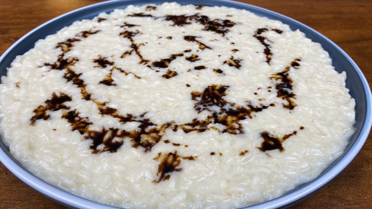 RISOTTO ALLA PARMIGIANA con aceto balsamico di Modena
