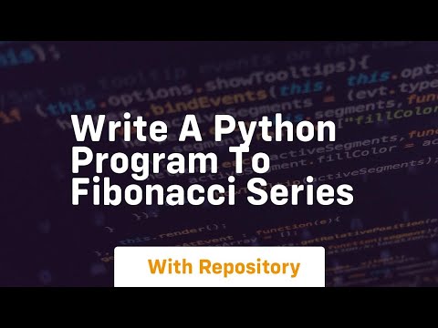 write a python
