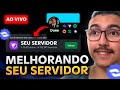 Analisando Servidores de Inscritos no Discord 🔴 AO VIVO!