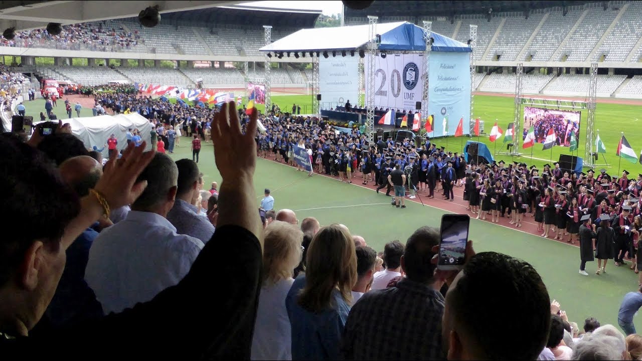 UMF Iuliu Hațieganu, Cluj-Napoca - Festivitatea de absolvire 2018 (Cluj Arena, Romania)