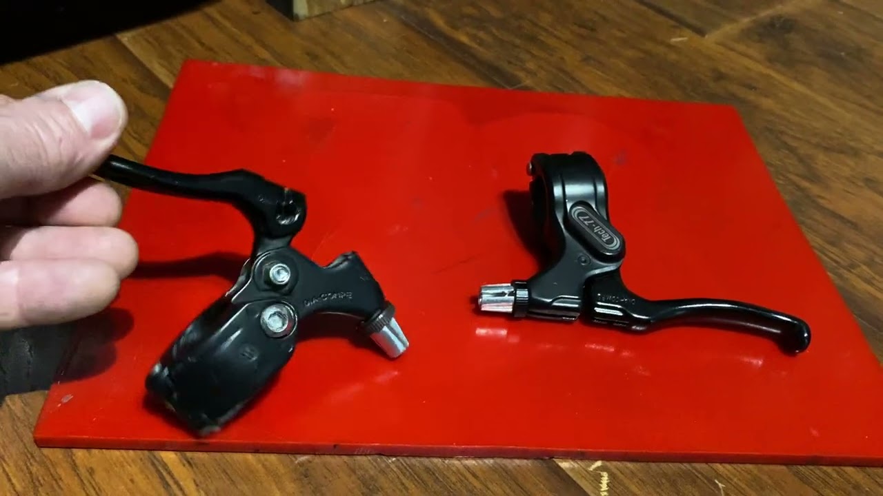 Dia-compe tech 77 levers, how to tell repops from originals - YouTube