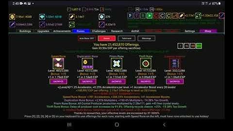 Ascension Speedrun || Synergism V2.9.20