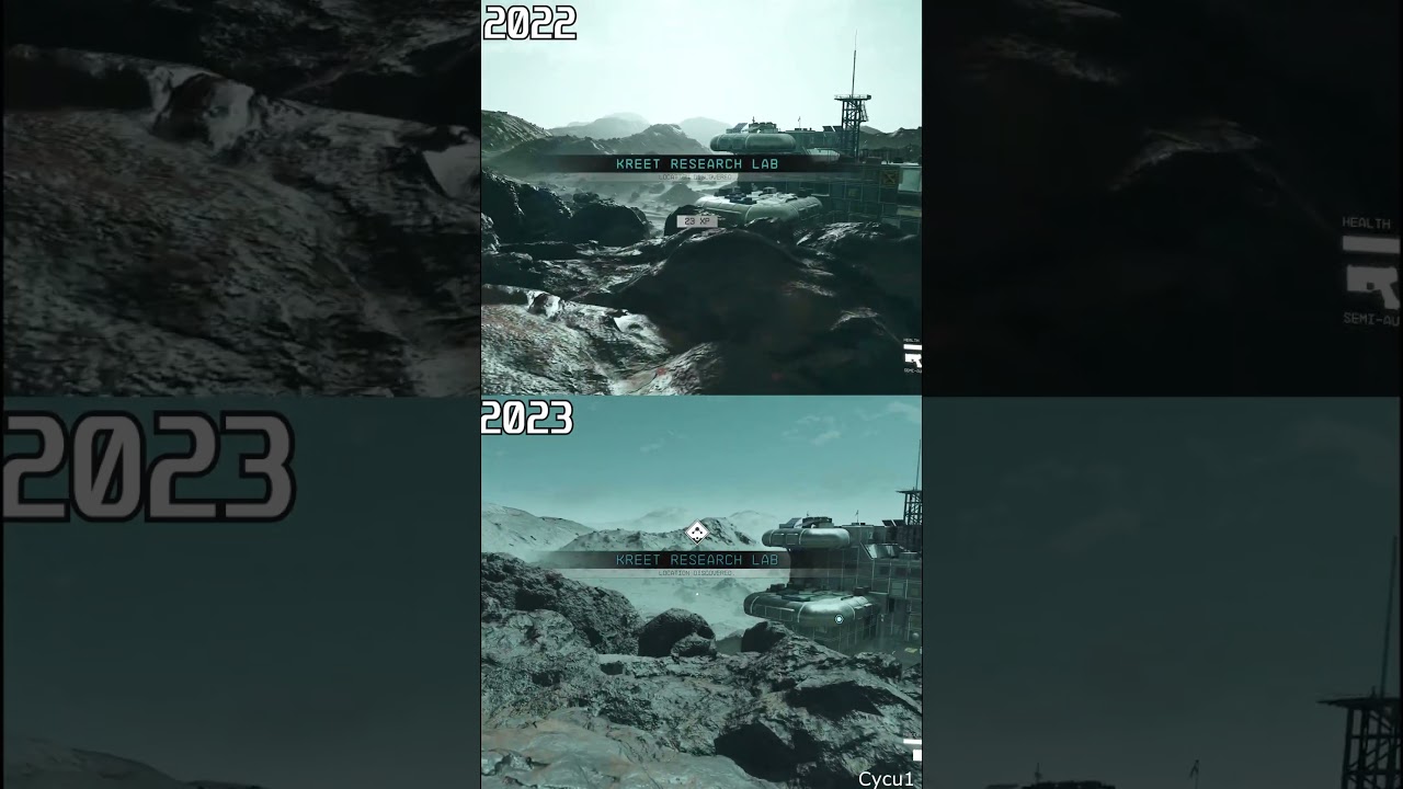 Starfield 2022 Demo vs Retail 2023 RTX 4080 Graphics Comparison 