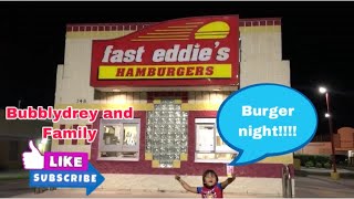 Burger night at Fast Eddie’s