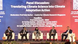 Day 1 - 6 Panel Discussion Translating Climate Science into Climate Adaptation Action