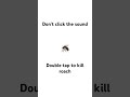 Double tap to kill roach #funnyshorts #reels #viralshorts