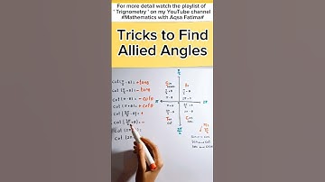 Allied angles tricks #shorts #tricks #maths #mcqs #youtubeshorts #csirnet #PhD #ppsc #fpsc #bsc #bs
