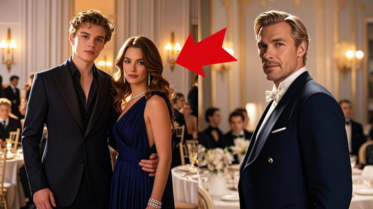 DRAMATIC REUNION: MILLIONAIRE MEETS A YOUNG MAN WHO MIRRORS HIM AFTER ABANDONING HIS WIFE