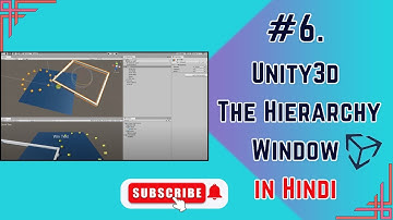 #6. Unity3D - The Hierarchy Window in Hindi