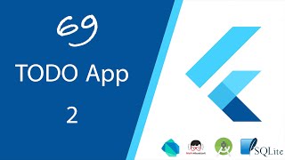 69.Todo App 2 تطبيق | Flutter | تصميم الكارد لعرض المعلومات