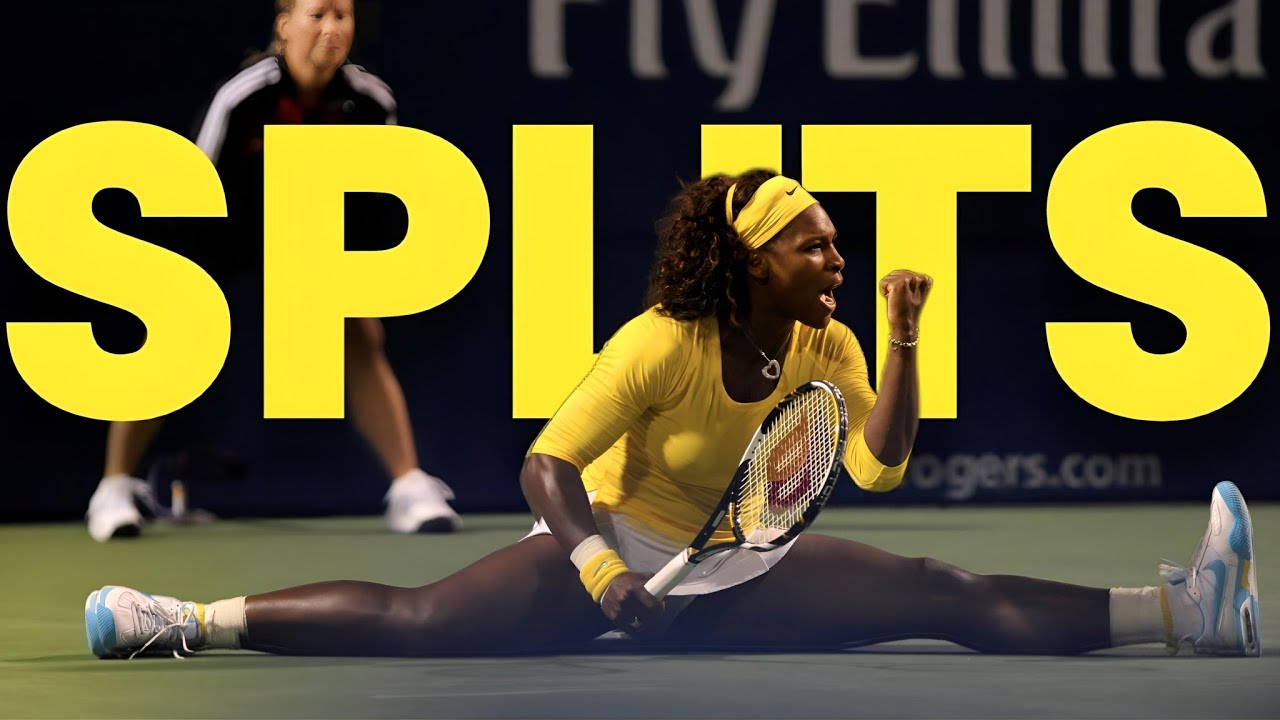 Serena Williams - Mind Blowing Full Splits | SERENA WILLIAMS FANS