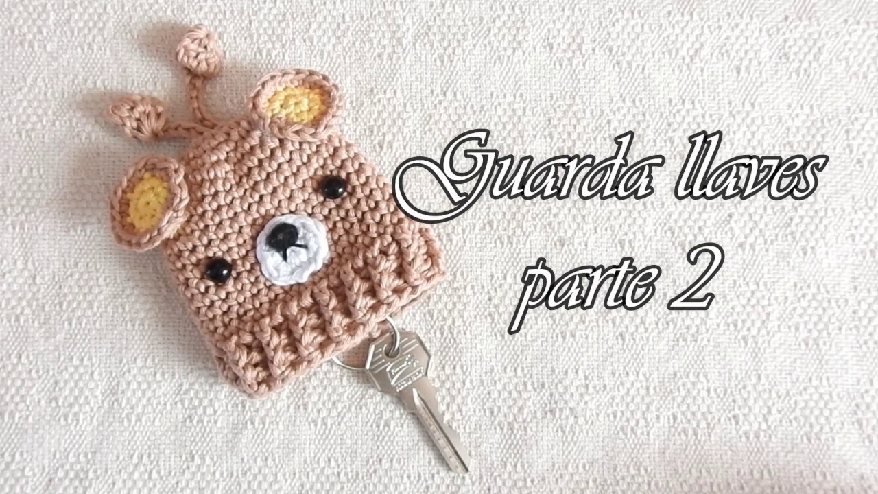 Porta llaves tejido parte 2 / rilakkuma / Diseño propio / The Honey chic