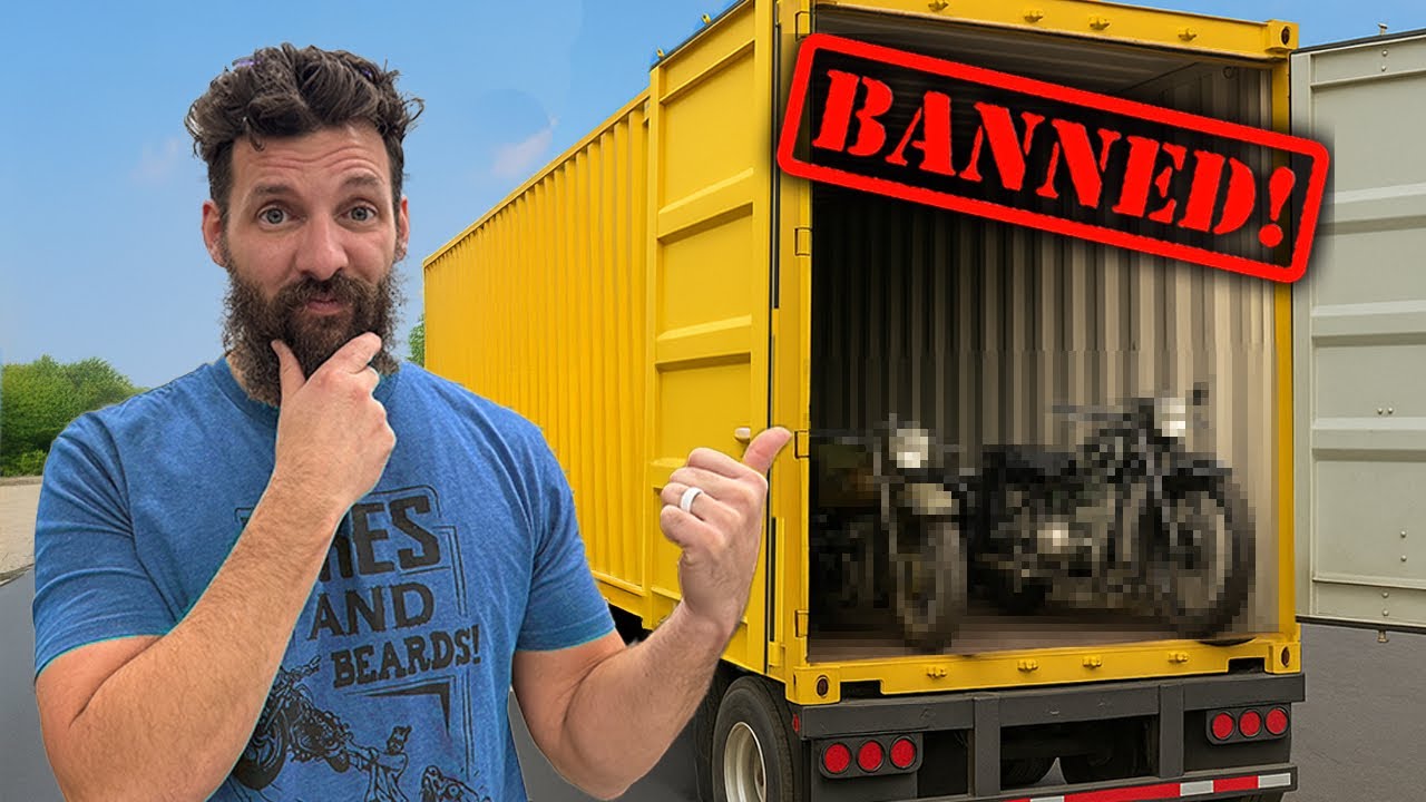 I Bought a 40’ Container of Banned Motorcycles from Germany 