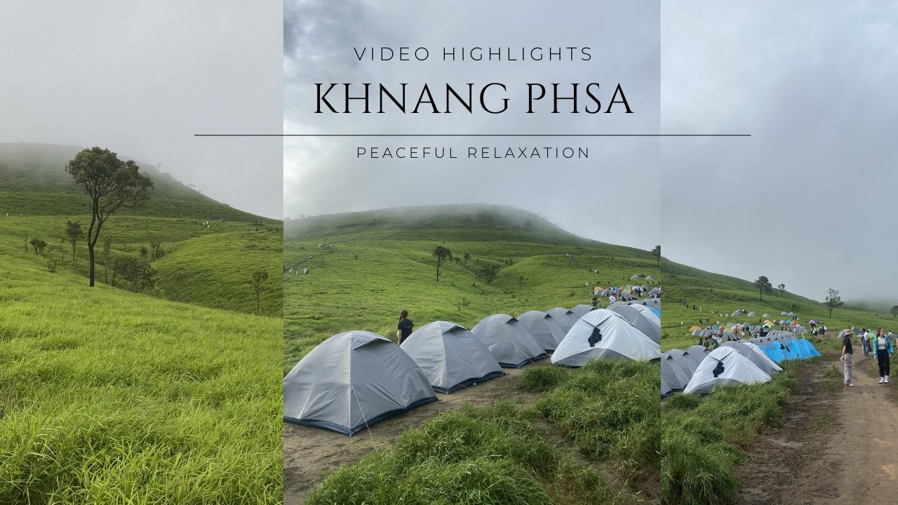 Khnang Phsa: Cambodia’s Most Beautiful Mountain 🏕️🌲🏔️ #KhnangPhsa #ខ្នងផ្សារ #ភ្នំខ្នងផ្សារ #relax