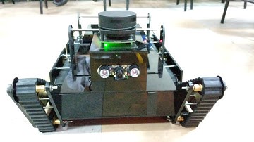 LAND PROBE RESCUE ROBOT with application of SLAM for 2D mapping || Raspberry Pi