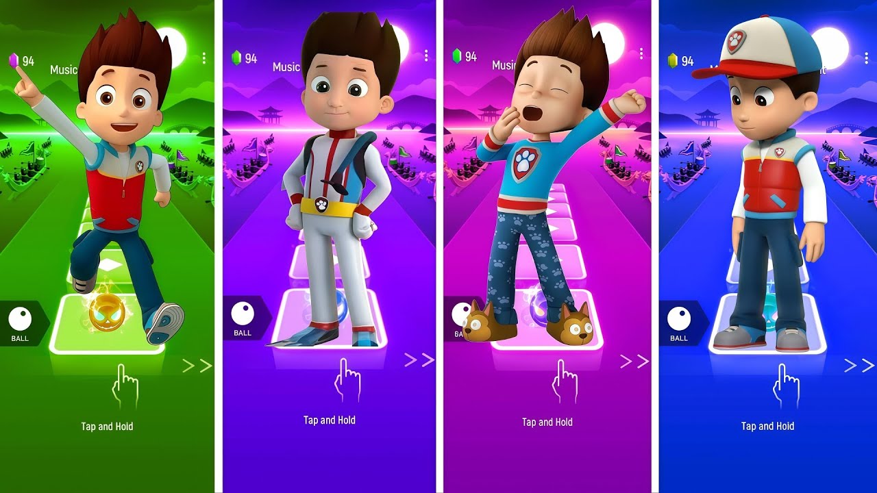 Райдер из "Щенячьего патруля" против Маршалла против Раббла из "Щенячьего патруля" против "Щенячь...