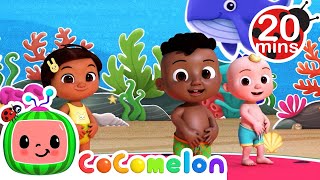 Belly Button Game Dance 20 MIN LOOP | More Nursery Rhymes & Kids Songs - CoComelon