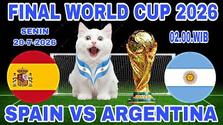 SPAIN VS ENGLAND || 2026 WORLD CUP FINAL || CAT'S CHAMPION PREDICTION