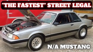 9 Second ALL MOTOR Small Block Ford Foxbody Mustang  Tecmotion Coupe