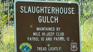 Fj cruiser at Slaughterhouse Gulch 