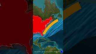 Why the US Freezes but Europe Stays Warm 🌍❄️ #geography #map