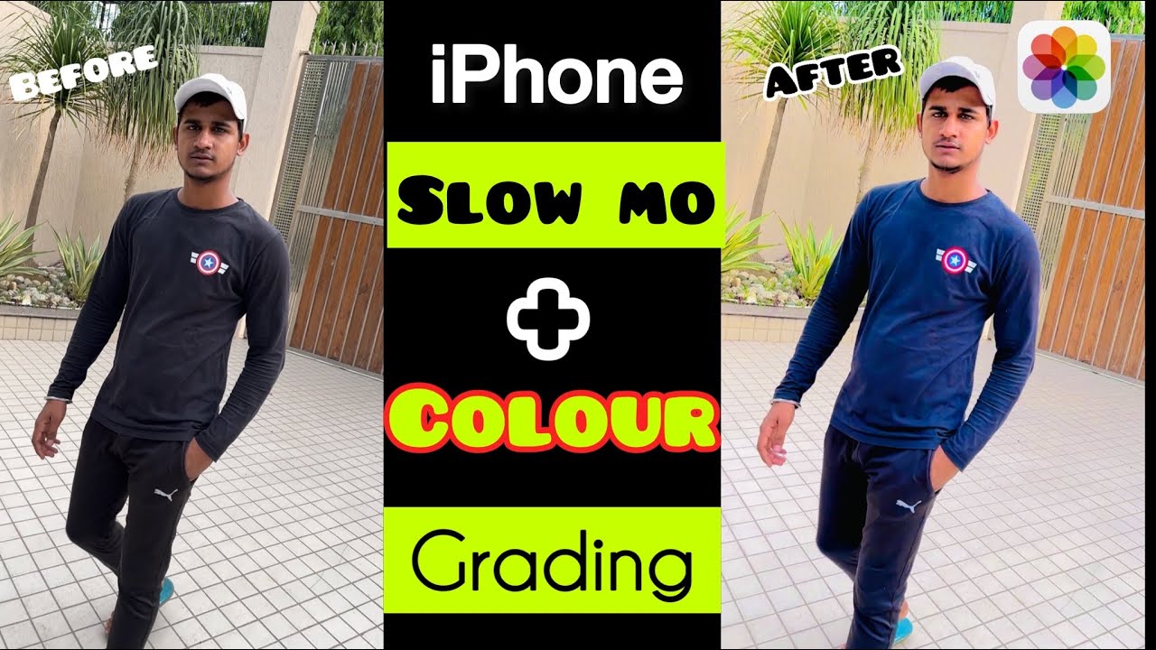 iPhone slow mo plus colour grading 🔥 iPhone 13 slow mo video editing ️ YouTube