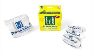 TravelJohn Unisex Disposable Urinal Bags (Voice)