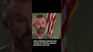 #CMPD officer suspended, another reassigned after #ambush radio log offs #wcnc #shorts