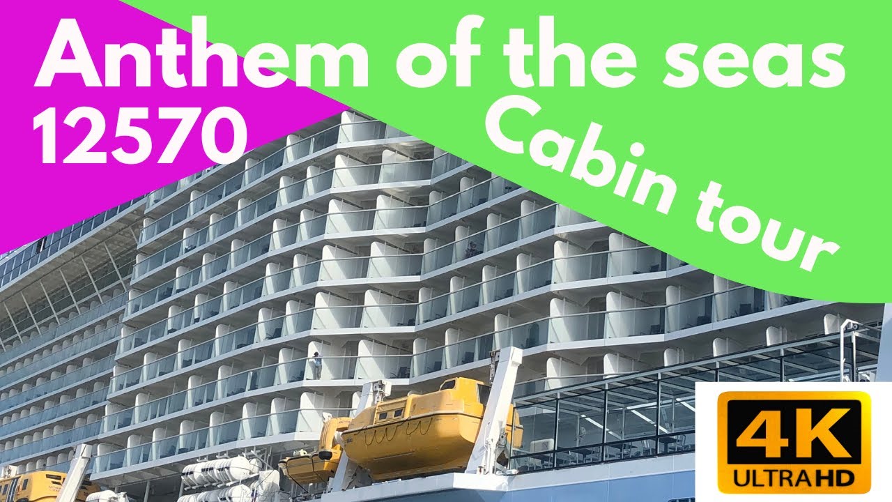 Royal Caribbean Anthem of the Seas | Full Spacious Balcony Cabin Tour 