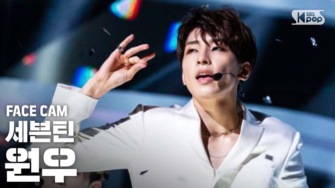 [페이스캠4K] 세븐틴 원우 'HIT' (SEVENTEEN Wonwoo FaceCam)│@SBS Inkigayo_2019.8.11