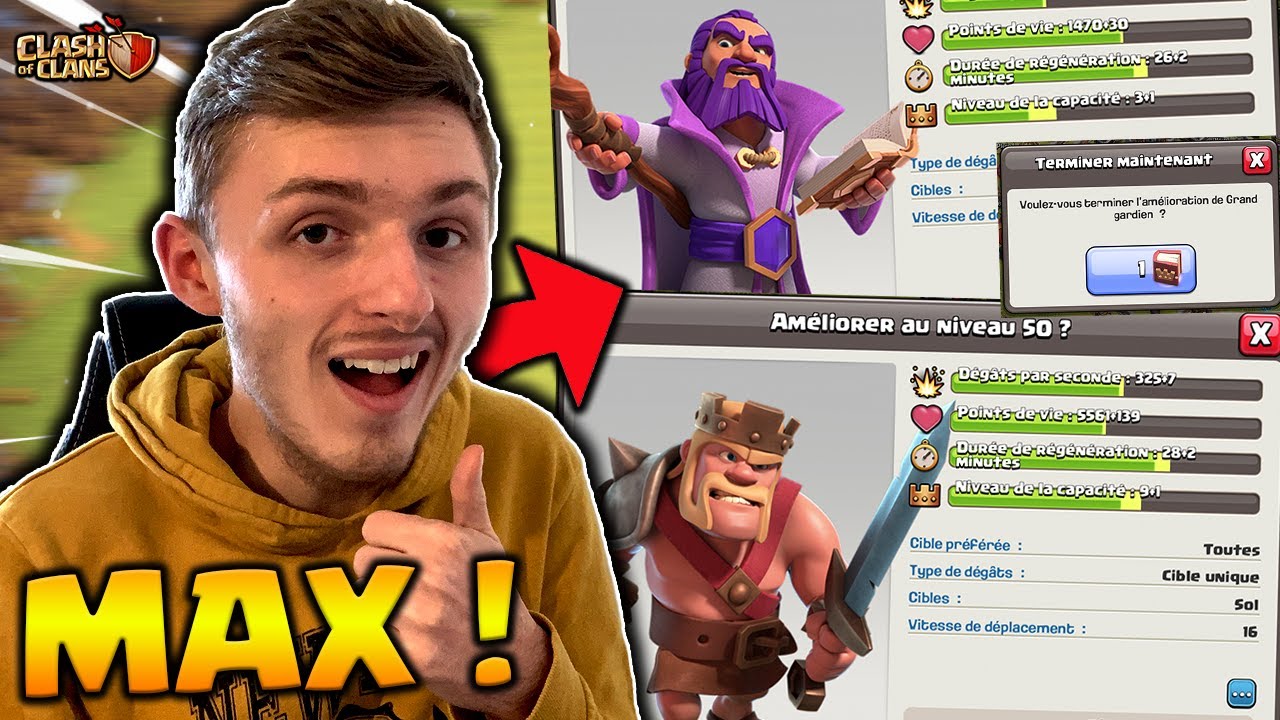Niveau Max Roi Des Barbares Hdv 9