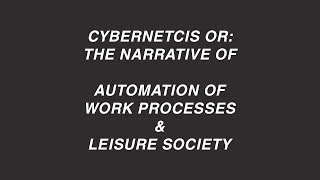 Andreas Rumpfhuber. Architecture of Immaterial Labour 2/8 - cybernetics