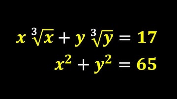 An Incredible System of Equations | Math Olympiad
