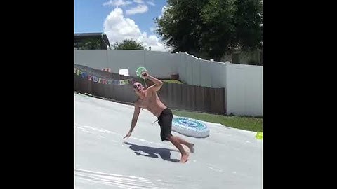 Slip-in-Slide Fail and Dropped Beer