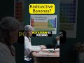 Why Bananas Are Actually Radioactive ☢️ #shorts