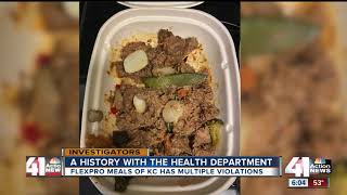FlexPro Meals delivery service has history of health code violations
