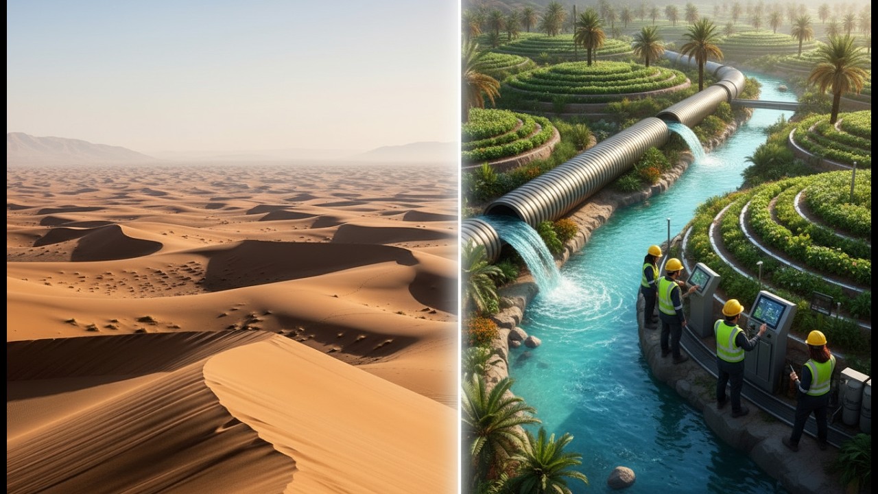 Саудовская Аравия: Как пустыня превратилась в зелёную страну с помощью технологий воды