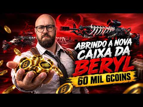 GASTANDO ATE 60 MIL GCOINS NA NOVA PUBG - BERYL SAKUNA