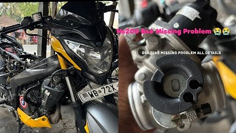 NS200 Bs6 Missing Problem Solved | Bs6 Bike Missing Problem 😭 | Biswa Auto Work Shop