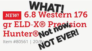 HORNADY can't take credit for SAVING THE 6.8 WESTERN! 