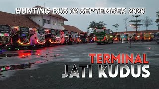pesona terminal jati kudus ‼️ hunting bus di terminal Kudus