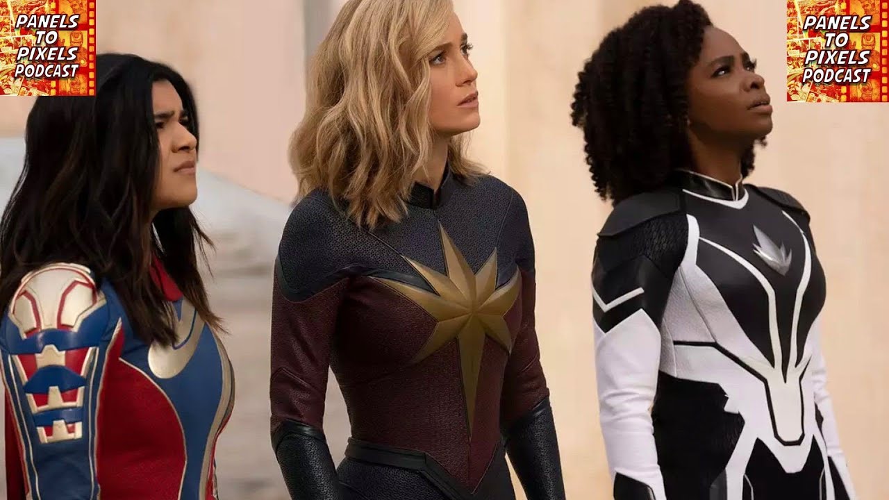 Panels to Pixels Podcast Episode #252 the Marvels 2023 Spoiler Review ...