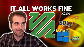 FFMPEG + libx264 + libx265 + libvpx + SDL: Complete MSVC Static Compilation Guide on Windows