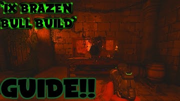 How to build the BRAZEN BULL on IX (Black Ops 4 Zombies)