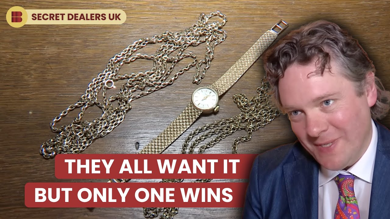 THREE DEALERS FIGHT Over French Silver Treasures | Secret Dealers UK