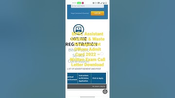 BPSC Assistant Sanitary & Waste Management Officer 2022 – Written Exam Call Letter@GovermentJobalertsalloverIndia