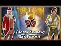 Santa Claus VS  Maria Selva | Frozen Shadows VS Sky Summit Temple Run 2