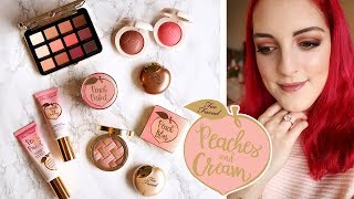 1ères impressions: Peaches&Cream Too Faced 🍑  (enfin en France 🎉)| LOdoesmakeup