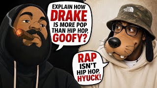 Blue Debates Glasses Malone on Whether Drake Is Really Hip Hop 