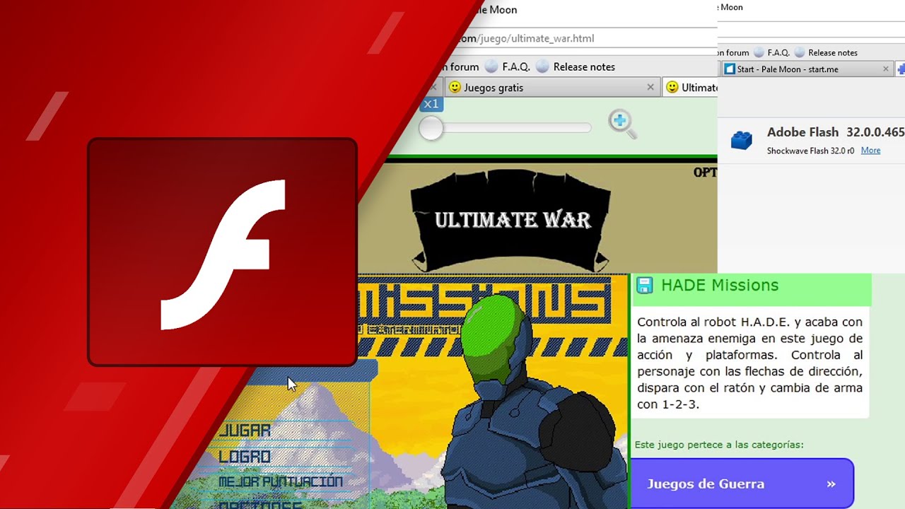 Cómo usar Flash Player en la actualidad YouTube